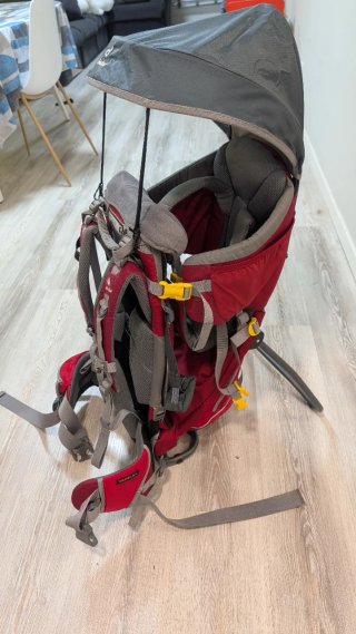 Mochila Deuter Kid Comfort 2 + chubasquero