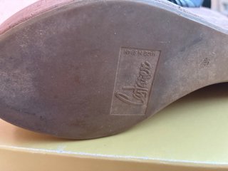 Sandalias Castañer Cuña Negra T41
