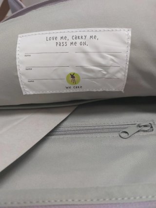 Zaino Lässig per bambini grigio/beige