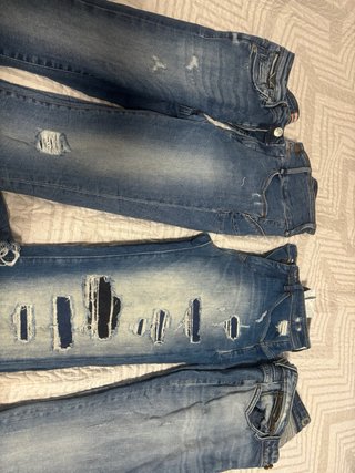 Lote de 4 pantalones vaqueros