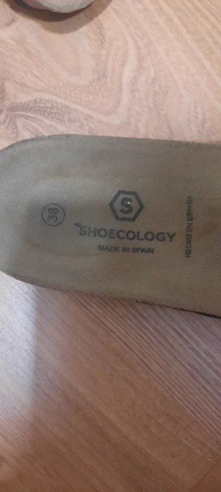 Chanclas Shoeology Talla 36 Blancas