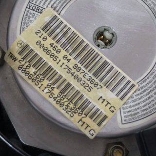 Airbag Mercedes Cuero Designo