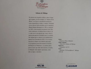 Grabados de Málaga Siglo XIX