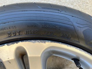 Llantas Mercedes 17 con neumáticos