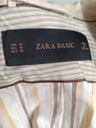 Chaqueta Zara Beige Lino. En perfecto estado
