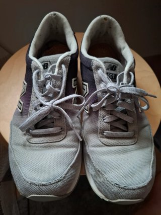 Zapatillas New Balance 44 Gris/Morado