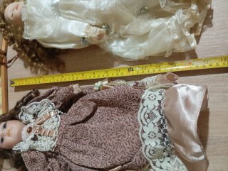 Bambole di porcellana vintage