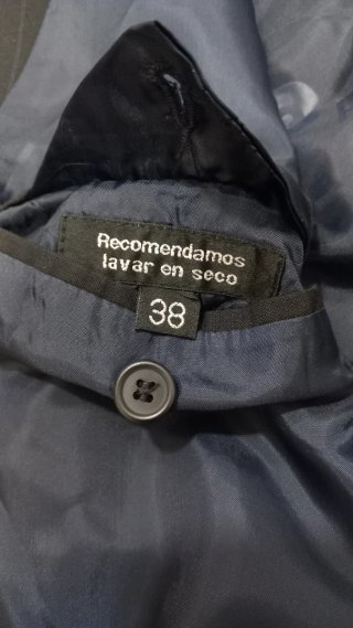 Blazer Pierre Cardin Raya Negra Talla 52