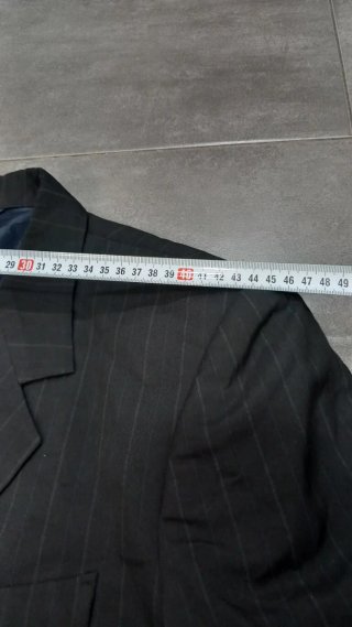 Blazer Pierre Cardin Raya Negra Talla 52