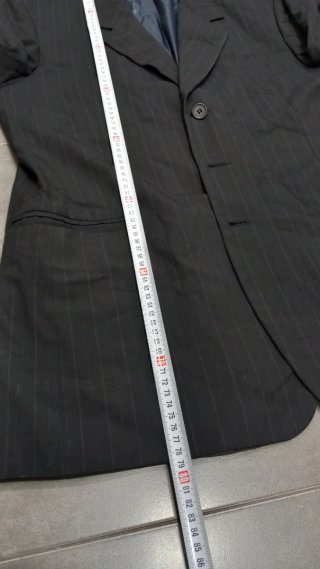 Blazer Pierre Cardin Raya Negra Talla 52