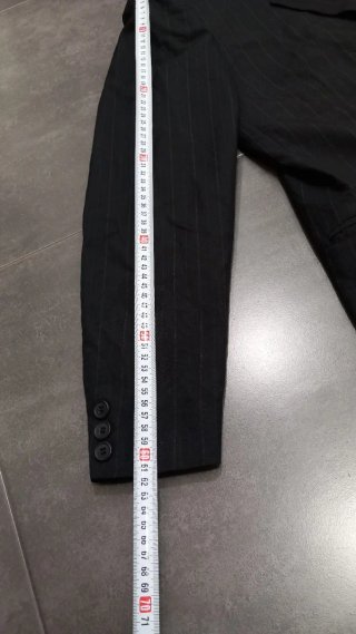 Blazer Pierre Cardin Raya Negra Talla 52