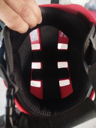 Casco Wakeboard TRIBORD Taglia L Rosso