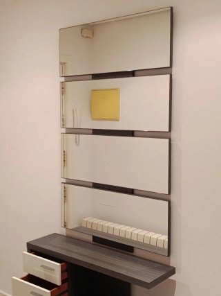 π Mueble recibidor con espejo y cajones π