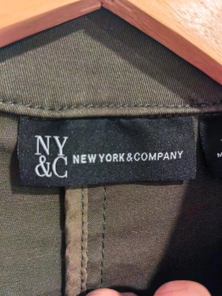 Cazadora verde NY & COMPANY