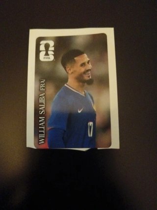 Cromo Mundial 2026 William Saliba (FRA) coca cola