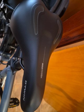 Bicicleta Eléctrica B'Twin Gris