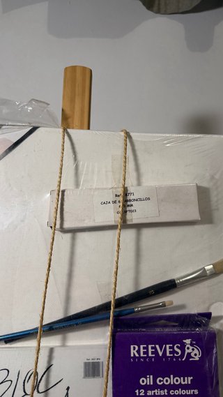 Kit Pintura Básico con Lienzo y Pinceles