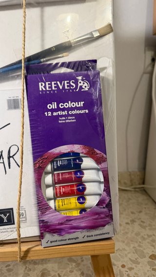 Kit Pintura Básico con Lienzo y Pinceles