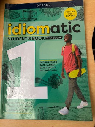 Libro 1 bachillerato inglés