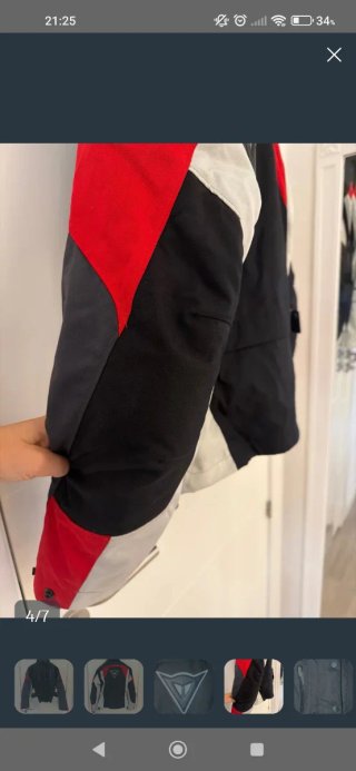 Chaqueta Dainese Mujer Talla 42 Protecciones
