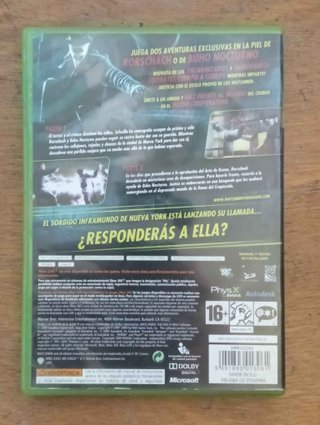 Watchmen: El Fin se Acerca (Parte 1 y 2, Xbox 360)
