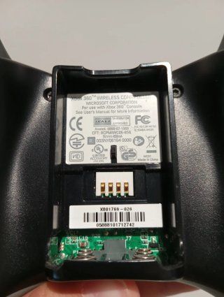 Mando Xbox 360 Original Negro