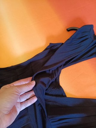 Vestido negro tirantes lactancia M o como uso norm