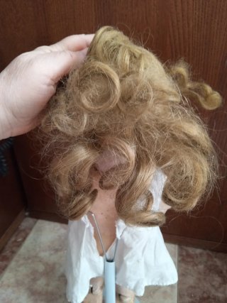 Peluca Muñeca Antigua/Moderna N° 5