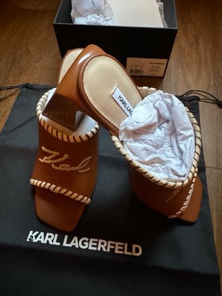 Zapatos tacón Karl Lagerfeld Talla 37 Sin estrenar