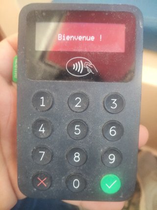Lector de tarjetas datáfono Zettle