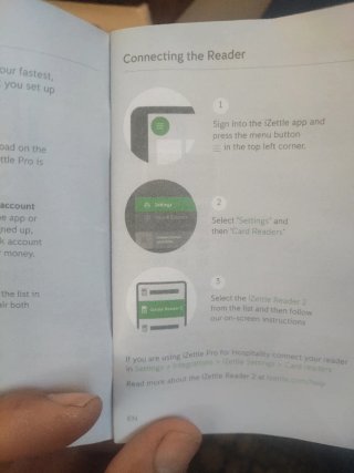 Lector de tarjetas datáfono Zettle