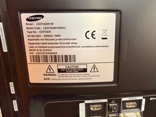 TV Samsung 37" Full HD (LE37C630K1W)