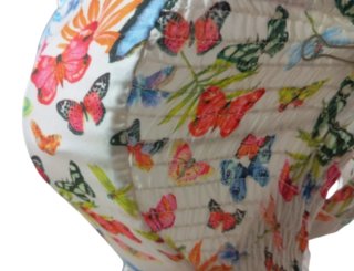 Mono Bershka estampado mariposas talla M