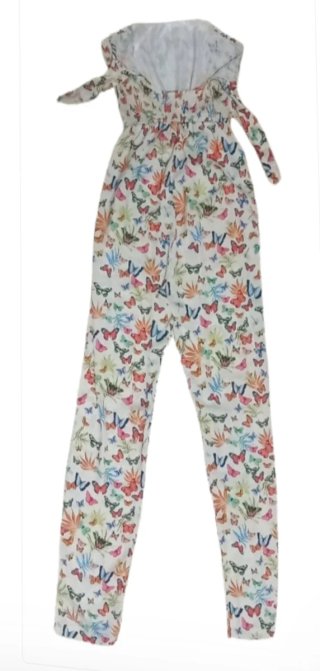 Mono Bershka estampado mariposas talla M