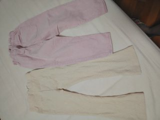 Lote 4 pantalones niña 4 años