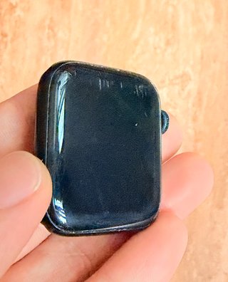 Apple Watch Negro con Correa Negra