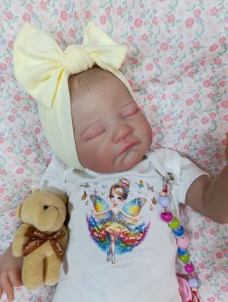 Muñeca Reborn Dormida Hiperrealista