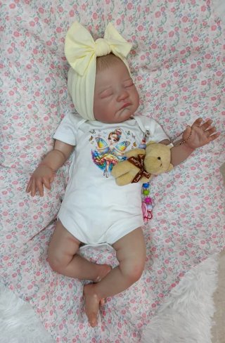 Muñeca Reborn Dormida Hiperrealista