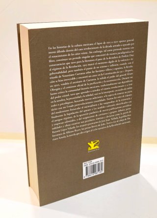 Libro México 1915-1920 literatura mexicana