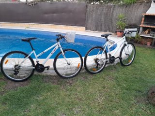 Bicicleta Blanca con Cesta