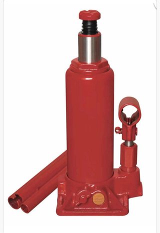 Cric cricchetto a bottiglia 10t tonnellate camion