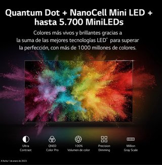 LG QNED MiniLED 55 4K titanio.