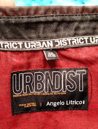 Camisa Urban District XXL color Vino Tinto