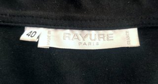 Camicia vintage ricamata Rayure Paris