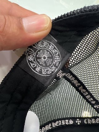 Gorra Chrome Hearts Negra y Blanca