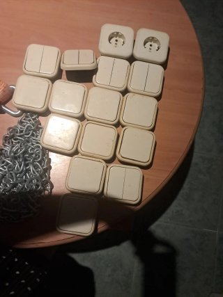 Lote de correas, cadena y más