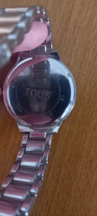 Reloj Tous Oso Dorado y Plateado