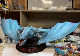 Figura Resina Dragón Dreamfire