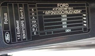 Ford 483014 jx6t-10300 alternador focus active