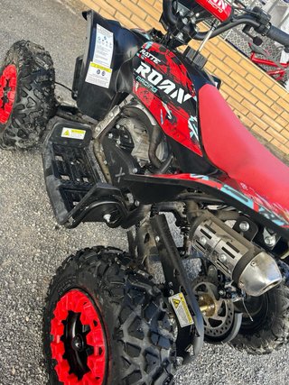 Quad ROAN RATTE Negro/Rojo